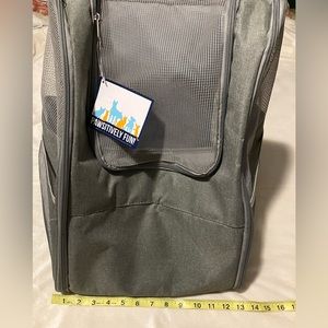 Pet carrier backpack